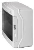 Dulap distrib. apl. IP65, 18UH, 1 rand. cu usa transparenta