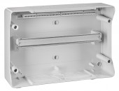 Dulap distrib. apl. IP65, 18UH, 1 rand. cu usa transparenta