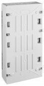 Dulap distrib. apl. IP65, 36U pe 3 rand, cu usa transparenta