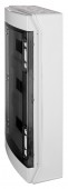Dulap distrib. apl. IP65, 36U pe 3 rand, cu usa transparenta