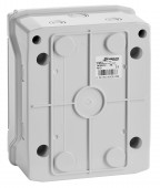 Dulap distrib. apl. IP65, 6UH pe 1 rand, cu usa transparenta