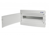 Dulap distrib. incastr. 1r-18UH, usa din plastic alb mat
