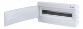 Dulap distrib. incastr. 1r-24UH, usa din plastic alb mat