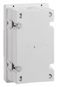 Dulap distrib. incastr. 1r-4UH, usa din plastic alb mat
