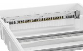 Dulap distrib. incastr. 4 randuri, 48UH, usa transp