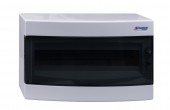 Dulap distrib. montaj apl, 1 rand, 18UH, usa transp.