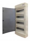 Dulap distrib. montaj apl, 4 randuri, 48UH, usa transp.