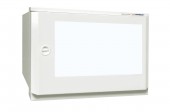 Dulap metalic incastrat 2x24UH + usa transparenta