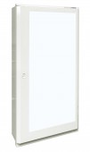 Dulap metalic incastrat 6x24UH + usa transparenta