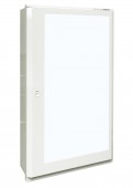 Dulap metalic incastrat 6x33UH + usa transparenta