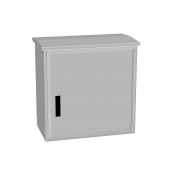 Dulap poliester deschis jos+ac.antipl., 1 usa, 750x750x432