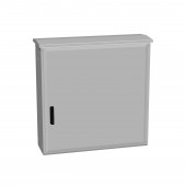 Dulap poliester inchis jos+ac.antipl., 1 usa, 1000x1000x312
