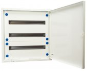 Dulap+uşă metalică, încastrat, 3x24UH