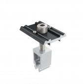 easyCLAMP Middle Clamp with Pin black 28-42