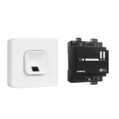 ekey xLine Fingerscan-Set, surface-mounted, white