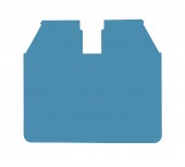 Element terminal clema 16, albastru