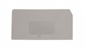 Element terminal pentru cleme tip ASK 2 S, gri