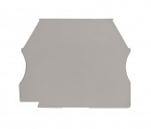 Element terminal pentru cleme tip AVK 2,5-AVK 10, gri