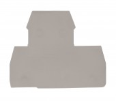 Element terminal pentru cleme tip PIK2,5 N si PIK 4, gri