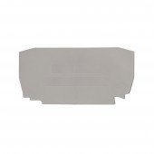 Element terminal pentru cleme tip YBK 2,5, gri