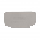 Element terminal pentru cleme tip YBK 4, gri