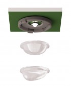Emergency luminaire EE 1x4W ERTLED CC24 24V changeable lens