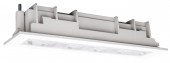 Emergency luminaire KMB WirelessControl LED 3h 230V AC,white