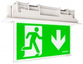 Emergency luminaire KS WirelessControl LED 8h 230V AC, white