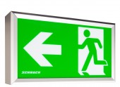 Emergency luminaire LM WL 6x0,5W LED 3h 230VAC wall mounting