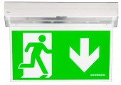 Emerg.lum. KX 4x1W ERT-LED 3h 230V AC Self C.univ. m.