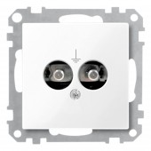 Equipotential bonding socket insert, white