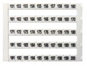 Etichete inscript. oriz. DEKAFIX DY5 151-200 (50 etichete)