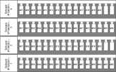 Etichete pentru terminale TB si ST 2 x 391-420