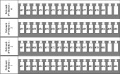 Etichete pentru terminale TB si ST 2 x 451-480