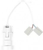 Fasung E27 0.1 m H03VV-F 2x0,75 cu conectori rapizi, max60W