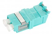 FFTH FO Coupler LC/UPC-Duplex, Plastic, OM3, ceramic