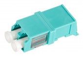 FFTH FO Coupler LC/UPC-Duplex, Plastic, OM3, ceramic