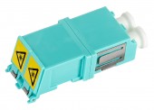 FFTH FO Coupler LC/UPC-Duplex, Plastic, OM3, ceramic