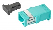 FFTH FO Coupler SC/UPC-Simplex, Plastic, OM3, ceramic