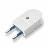 Fisa plata 2P 10A alb – SCAME | 104.4000