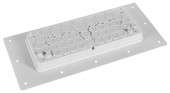 Flange plate for cable entry for DSI-Enclosure RAL7035