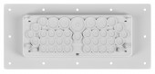 Flange plate for cable entry for DSI-Enclosure RAL7035