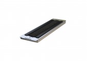 Flansa de intrare cabluri cu garnitura si 2 perii, L=800 mm