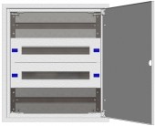 Flat Enclosure Flush mounted 2U-12K, H=640 W=590 D=100mm