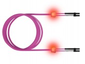 FO LED Patch Cord, Duplex, LCD/LCD, G50/125, OM4, 10m