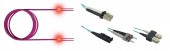 FO LED Patch Cord Premium, Duplex, LCD/LCD, G50/125, OM3, 2m