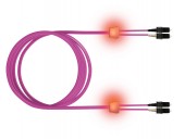 FO LED Patch Cord Premium, Duplex, SCD/SCD, G50/125 OM4, 2m