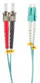 FO Patchcord Duplex LC/UPC - ST/UPC, 50/125µm OM3,  0.5m
