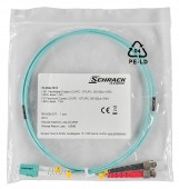 FO Patchcord Duplex LC/UPC - ST/UPC, 50/125µm OM3,  0.5m