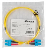 FO Patchcord Duplex SC/UPC - SC/UPC, 9/125µm OS2,  0.5m